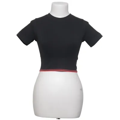 T-shirt (Sort, Rød) fra Organic Basics Elastan, Polyamid, Viscose