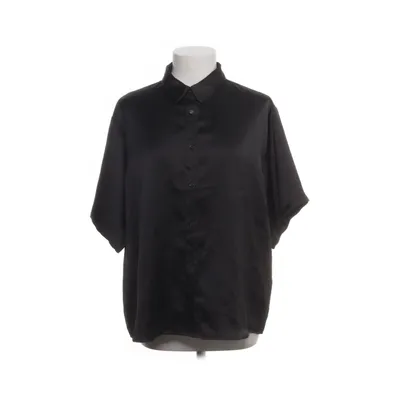 Kortærmet skjorte (Sort) fra Mathilde Gøhler x NA-KD Polyester