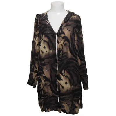 Blouse (Bruin, Beige, Zwart) van GR Design Viscose