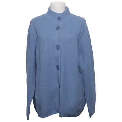 Cardigan (Blue) from Gina Laura Polyamide, Polyester, Viscose