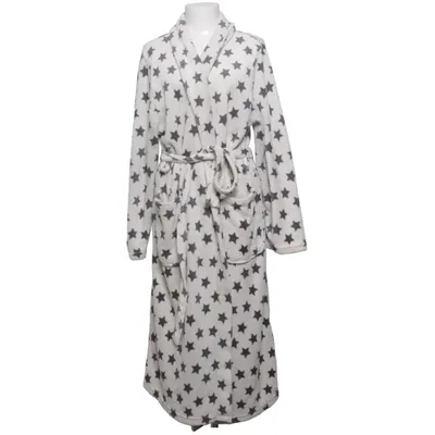 Bathrobe (Gray, White) from Loving Loungewear Polyester