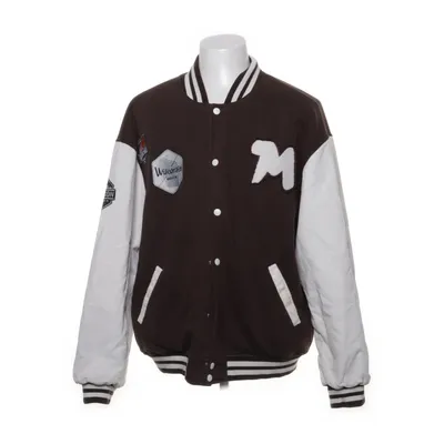 Collegejacka (Brun, Vit) från Madison Bomull, Polyester