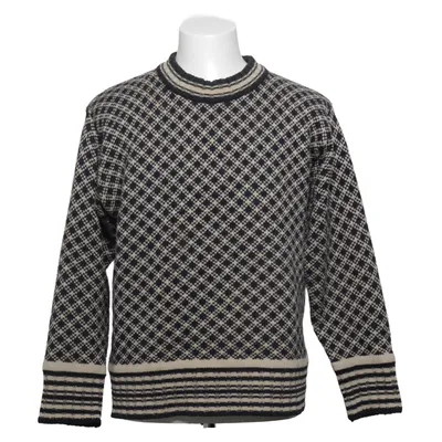 Pull-over (Noir, Blanc) de Rocky Élasthane, Laine