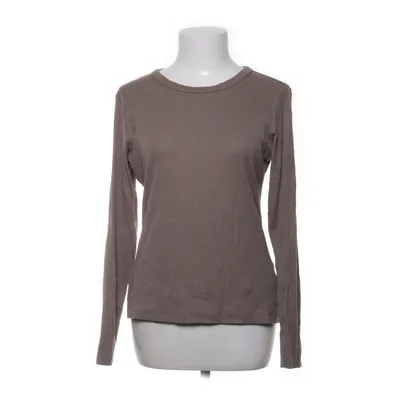 Långärmad t-shirt (Brun) från H&M Bomull, Elastan, Modal