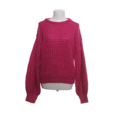 Sweater (Purple) from Anthropologie Acrylic, Mohair, Polyamide