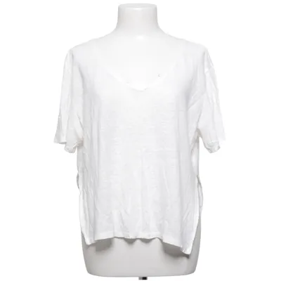 T-shirt (White) from H&M Premium Quality Linen