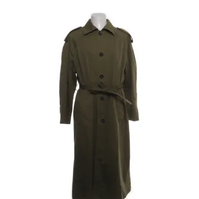 Trenchcoat (Grøn) fra American Vintage Bomuld, Viscose