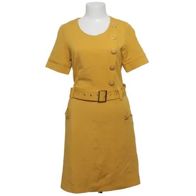 Robe (Jaune) de Edith & Ella Élasthane, Polyester, Viscose