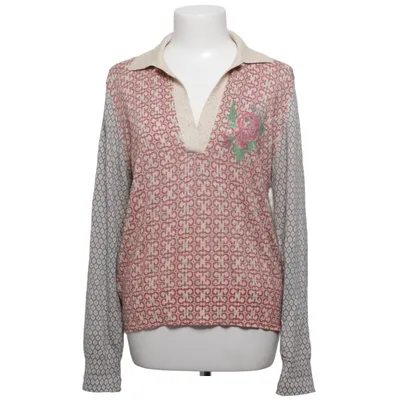 Strickpullover (Beige, Mehrfarbig) von Me369 Kaschmir, Baumwolle, Metallfaser, Wolle