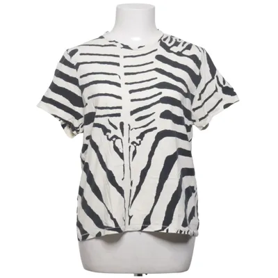 T-shirt (Wit, Zwart) van H&M Studio Katoen