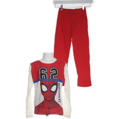 Pyjamasz (Rød, Hvid, Flerfarvet) fra Marvel Spiderman Bomuld