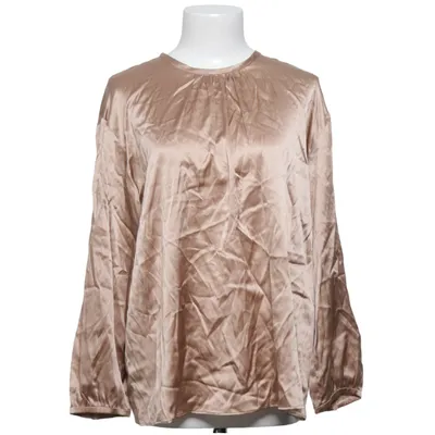 Blus (Brun) från MaxMara Studio Elastan, Silke