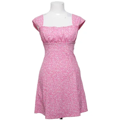 Klänning (Rosa, Vit) från Gina Tricot Elastan, Polyester