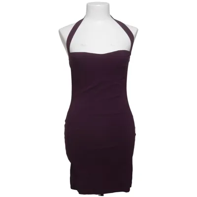 Halterneck dress (Purple) from Missy Empire Elastane, Polyester
