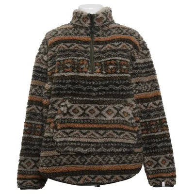 Fleecetrøje (Grøn, Brun, Flerfarvet) fra BDG by Urban Outfitters Akryl, Polyester