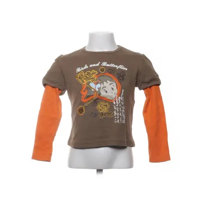 Lange mouwen shirt (Bruin, Oranje, Meerkleurig) van Outfit Katoen