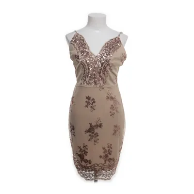 Robe de cocktail (Beige, Multicolore)