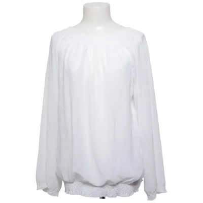 Bluse (Hvid) fra Åshild Bomuld, Polyester