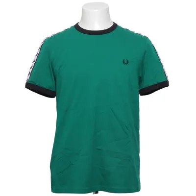 T-shirt (Grön, Svart) från Fred Perry Sportswear Bomull, Elastan, Polyester
