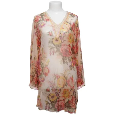 Tunique (Beige, Multicolore) de Hippie Chic Soie