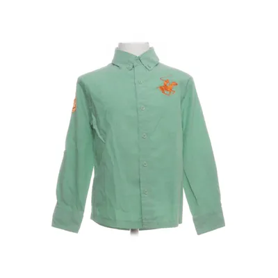 Buttondown-skjorta (Grön, Orange) från Beverly Hills Polo Club Bomull, Polyester