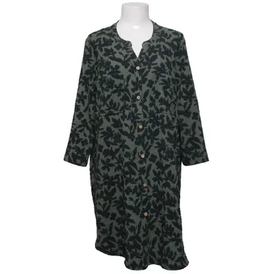 Shirt dress (Green, Black) from Isolde Elastane, Polyester