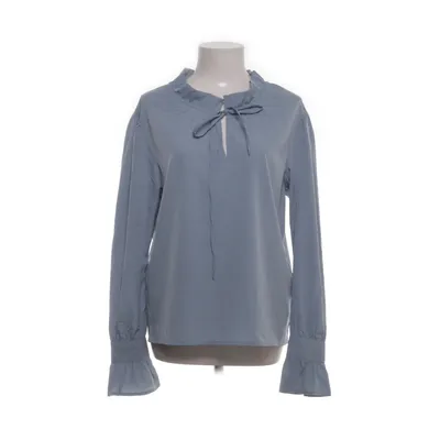 Blouse (Blue) from NA-KD Polyester