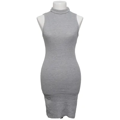 Jurk met col (Grijs) van Miss Molly Katoen, Elastaan, Viscose