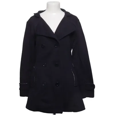 Pea coat (Black) from Urban Diva Cotton, Polyester
