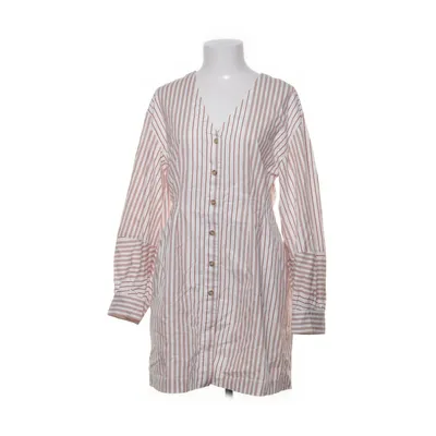 Skjortklänning (Vit, Brun) från Blanche Bomull, Elastan, Polyester