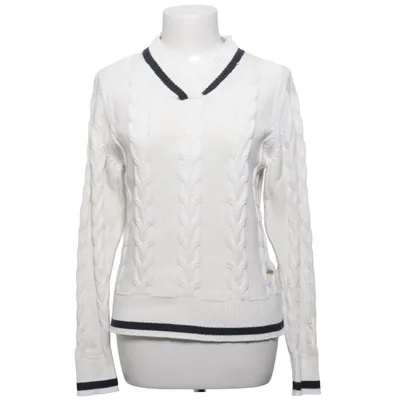 Trui (Wit, Blauw) van Marine Katoen