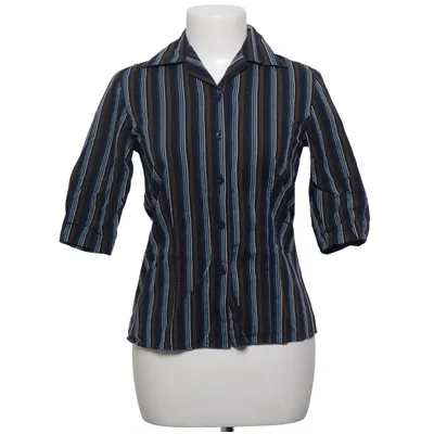 Kortärmad skjorta (Svart, Blå, Brun) från Karen Scott Bomull, Polyester
