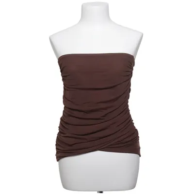 Tube top (Brown) Elastane, Polyamide