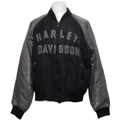 Bomberjacke (Schwarz, Grau) von Harley Davidson Polyamid, Polyester