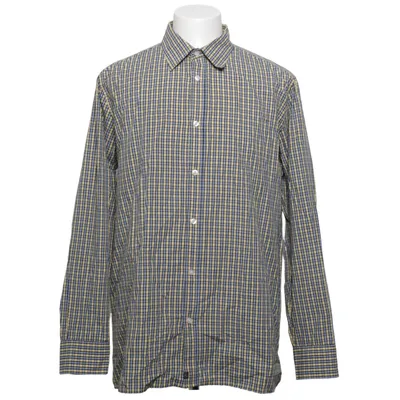 Shirt (Yellow, Blue, Multicolored) from Henson & Henson Cotton, Polyester