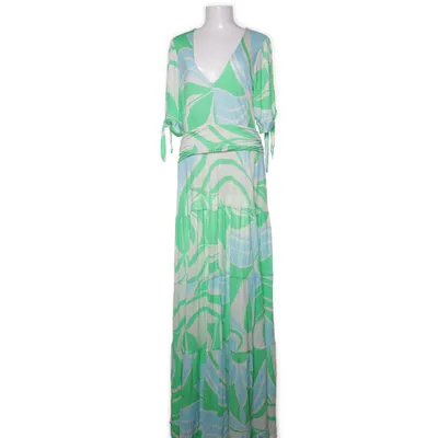 Robe longue (Vert, Bleu, Blanc, Multicolore) de Pure Female Viscose