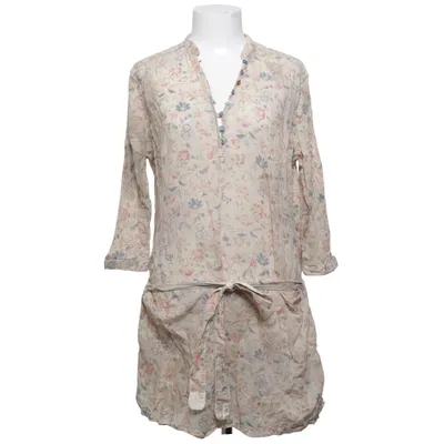 Jurk (Beige, Meerkleurig) van Napapijri Katoen