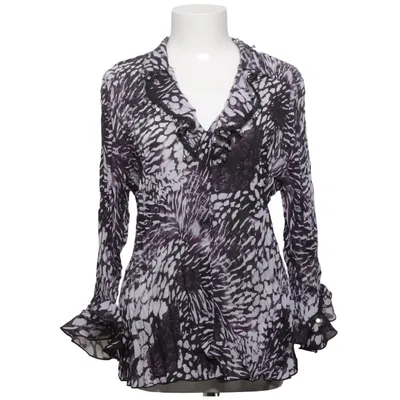 Blouse (Black, White, Multicolored) from Piano Polyester