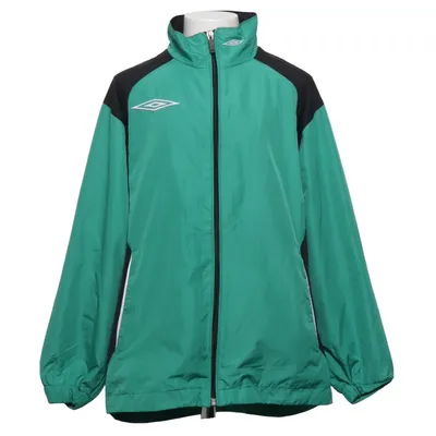 Sports jacket (Green, Black) from Umbro Polyester