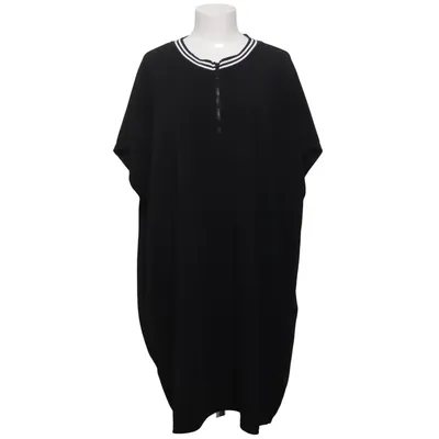 Top (Black, White) from Janina Curved Elastane, Polyester