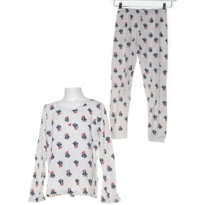 Pyjamas (Vit, Flerfärgad) från Petit Bateau Bomull, Modal