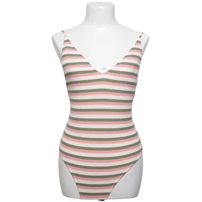 Maillot de bain une pièce (Blanc, Rose, Vert) de Roxy Élasthane, Polyester
