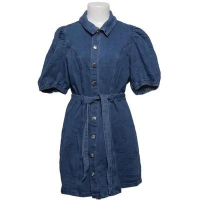 Jeanskjole (Blå) fra ONLY Blue Denim Bomuld, Elastan