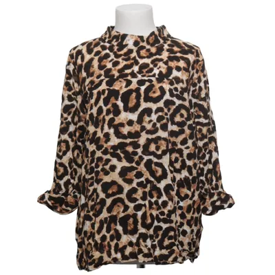Bluse (Beige, Sort, Brun) fra Soda Collection Viscose