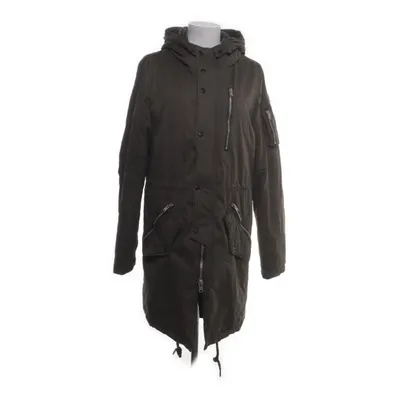 Parka (Green) from Rockerbox Cotton, Polyester, Nylon
