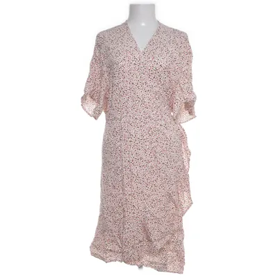 Wrap dress (Pink, Multicolored) from Zizzi Viscose