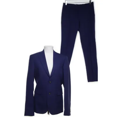Pak (Blauw) van Costume Cafe' Wol, Viscose