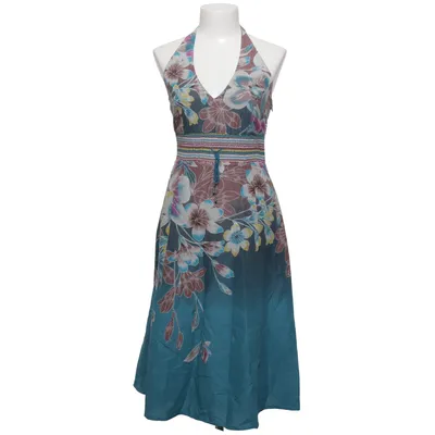 Halternek jurk (Blauw, Meerkleurig) van ESPRIT Collection