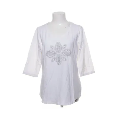 Lange mouwen shirt (Wit) van Body Elastaan, Organisch katoen