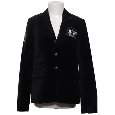 Blazer (Sort) fra La Martina Acetat, Bomuld, Cupro, Elastan